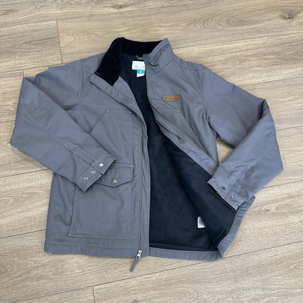 Columbia‎ Men's Loma Vista Jacket City Grey WM4123 Sz M - EUC